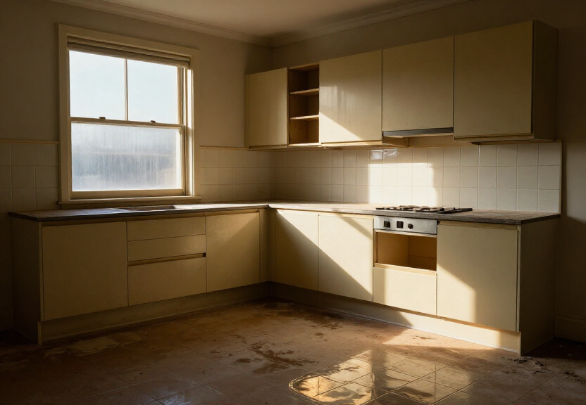 Completely dried basement in Carnes Hill after restoration